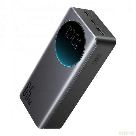 Powerbank Joyroom 30000mAh 65W z wyświetlaczem cyfrowym (JR-PBF05) - czarny