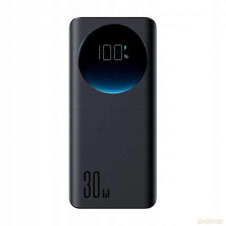 Powerbank Joyroom JR-PBF03 30W 30000mAh + kabel USB-A - USB-C 0.25m - czarny
