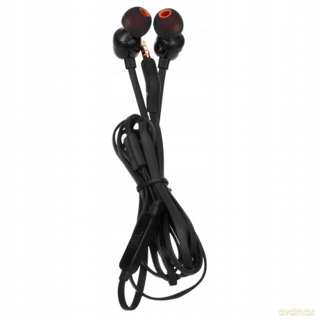 Słuchawki JBL Tune 110 douszne mini jack 3.5mm i pilotem - czarne