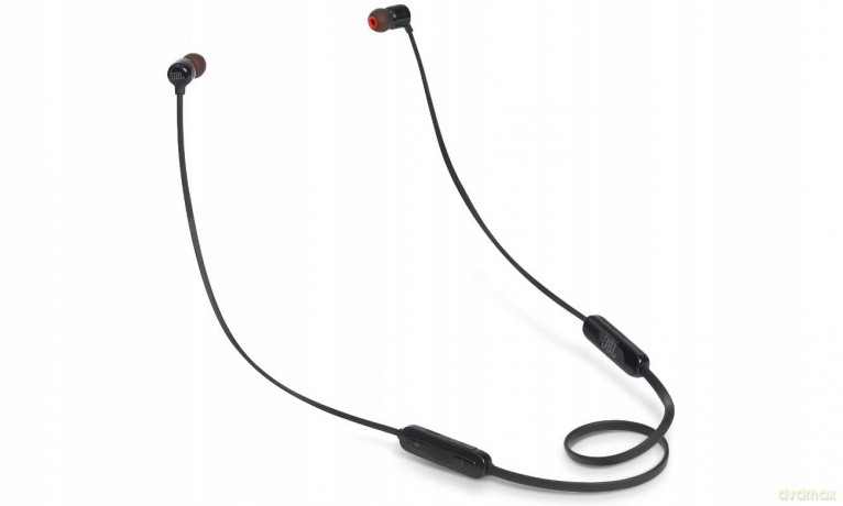 Słuchawki JBL Tune 110 douszne mini jack 3.5mm i pilotem - czarne