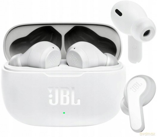 Słuchawki JBL Wave 200 bezprzewodowe TWS - białe