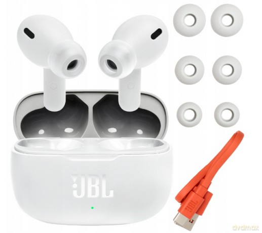 Słuchawki JBL Wave 200 bezprzewodowe TWS - białe