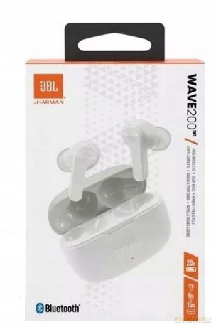 Słuchawki JBL Wave 200 bezprzewodowe TWS - białe