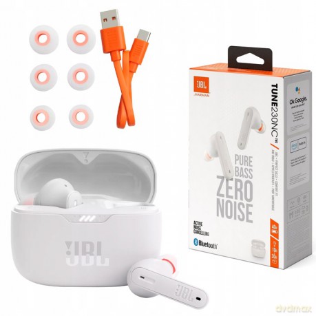 Słuchawki JBL Wave 200 bezprzewodowe TWS - białe