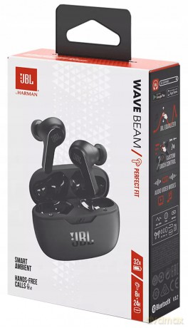 Słuchawki JBL Wave 200 bezprzewodowe TWS - czarne