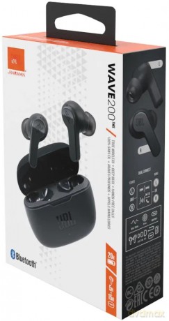 Słuchawki JBL Wave 200 bezprzewodowe TWS - czarne