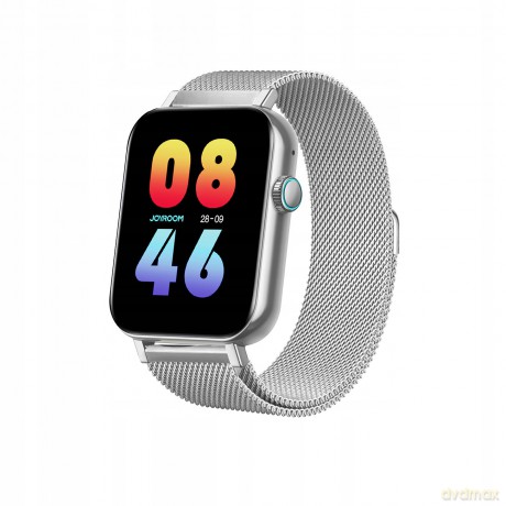 Smartwatch Joyroom JR-FT5 IP68 z funkcją odbierania połączeń - srebrny
