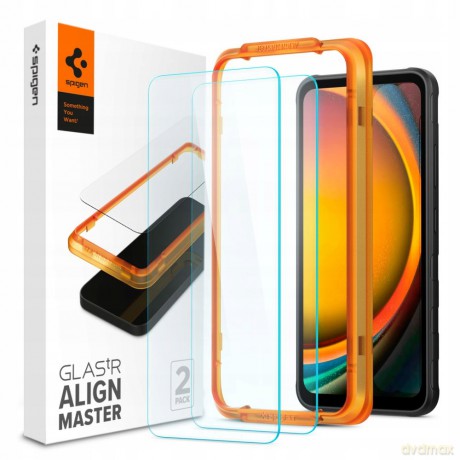 Szkło hartowane Spigen ALM Glas.tR na Samsung Galaxy XCover 7 - 2 szt.