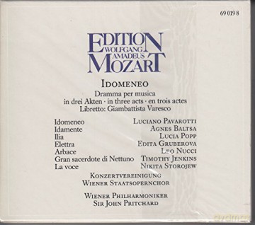 Pritchard,Wp,Pavarotti,Baltsa,Gruberova: Mozart:Idomeneo [3CD]