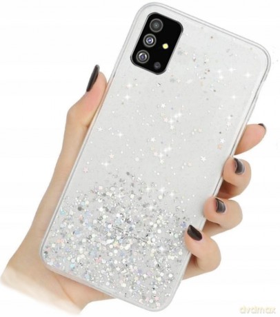 Wozinsky Star Glitter błyszczące etui pokrowiec z brokatem Samsung GALAXY A51 ZIELONY