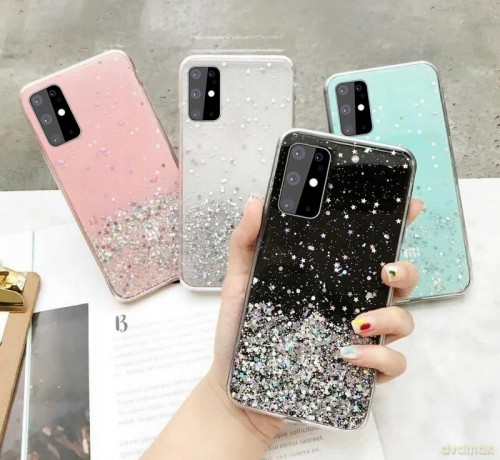 Wozinsky Star Glitter błyszczące etui pokrowiec z brokatem Samsung GALAXY A51 ZIELONY