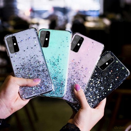 Wozinsky Star Glitter błyszczące etui pokrowiec z brokatem Samsung GALAXY A51 ZIELONY