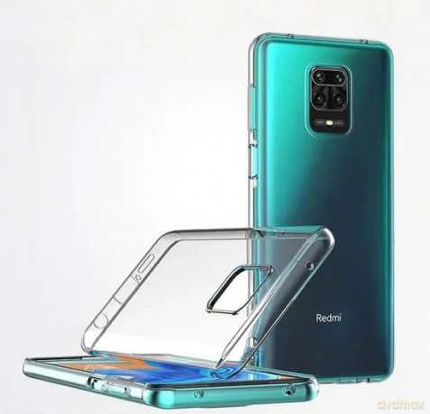 Żelowy pokrowiec etui Ultra Clear 0.5mm Xiaomi Redmi Note 9
