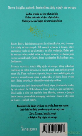 Jesteś Cudem - Regina Brett [KSIĄŻKA]