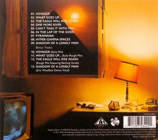 The Alan Parsons Project: Pyramid 2024 Remaster Expanded Edition (digipack) [CD]