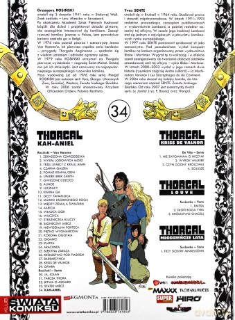 Kah Aniel Tom 34 Thorgal - Yves Sente [KSIĄŻKA]