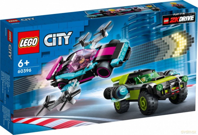 LEGO City Podrasowane samochody wyścigowe (60396) [KLOCKI]