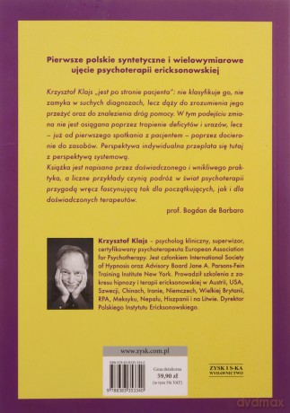 Poznawanie pacjenta w psychoterapii ericksonowskiej - Krzysztof Klajs [KSIĄŻKA]