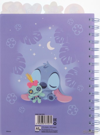 Kołobrulion A5 100 k. Faces Disney Fashion Stitch wzór 2