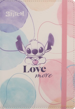 Notes A5 80 k. linia z gumką Disney Fashion Stitch wzór 1