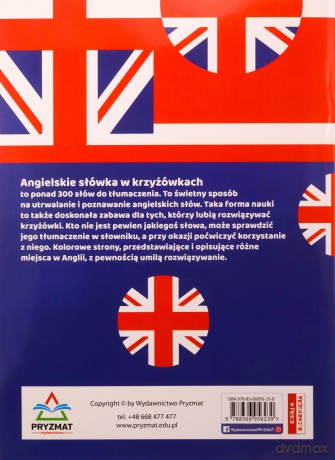 Angielskie słówka w krzyżówkach - Katarzyna Michalec [KSIĄŻKA]