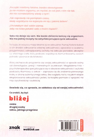 Bliżej. Życie intymne bez presji i w zgodzie ze sobą - Magdalena Fritz [KSIĄŻKA]