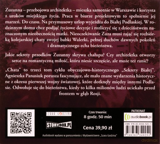 Chata. Sekrety Białej (Tom 3) - Agnieszka Panasiuk [AUDIOBOOK]