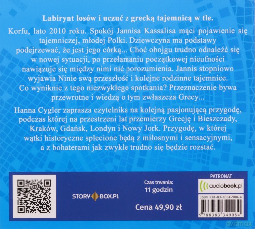 Grecka mozaika - Hanna Cygler [AUDIOBOOK]