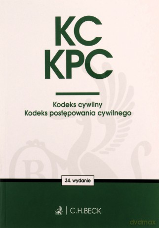 KC. KPC. Kodeks cywilny. Kodeks postępowania cywilnego. Edycja Sędziowska4 - Opracowanie Redakcyjne [KSIĄŻKA]