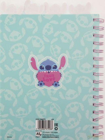Kołobrulion A5 100 k. Faces Disney Fashion Stitch wzór 3