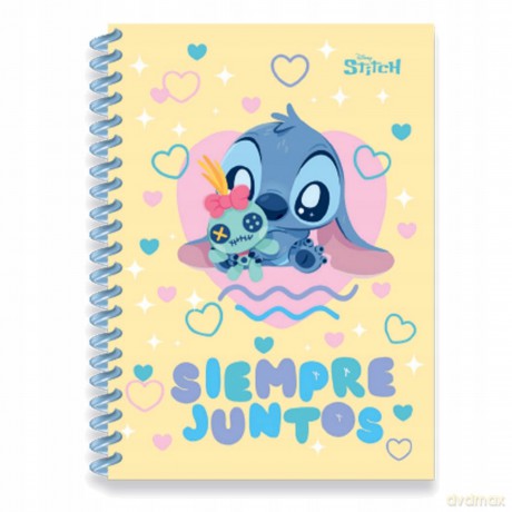 Kołobrulion B5 100 k. plastikowa spirala Disney Fashion Stitch wzór 1