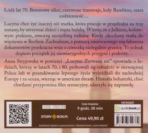 Lucyna. Zerwana nić - Anna Stryjewska [AUDIOBOOK]