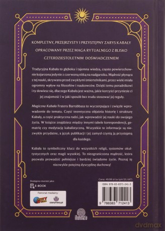 Magiczna Kabała. Kompletny przewodnik po wiedzy tajemnej - Frater Barrabbas [KSIĄŻKA]