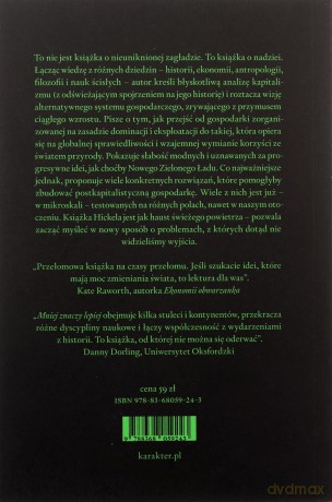 Mniej znaczy lepiej - Jason Hickel [KSIĄŻKA]