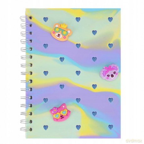 Notes A5 silikonowy Animals