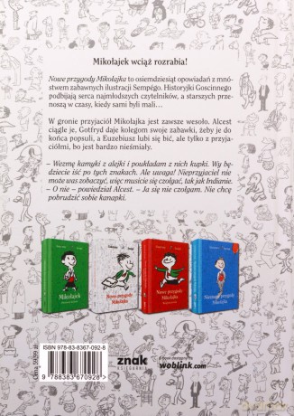 Nowe przygody Mikołajka - René Goscinny, Jean-Jacques Sempé [KSIĄŻKA]