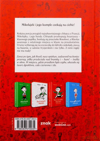 Nowe przygody Mikołajka. Kolejna porcja - René Goscinny, Jean-Jacques Sempé [KSIĄŻKA]