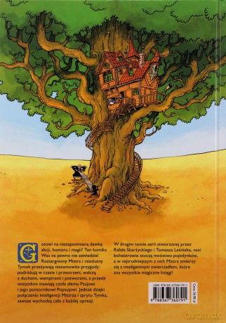 Pojedynek magów. Tymek i Mistrz - Tomasz Leśniak, Rafał Skarżycki [KOMIKS]