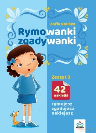 Rymowanki - zgadywanki. Zeszyt 3 - Zofia Kaliska [KSIĄŻKA]