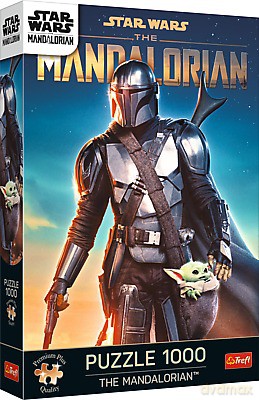 TREFL 1000 el. Premium Plus Lucasfilm Star Wars The Mandalorian 10891 [PUZZLE]