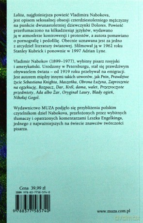 Lolita - Vladimir Nabokov [KSIĄŻKA]
