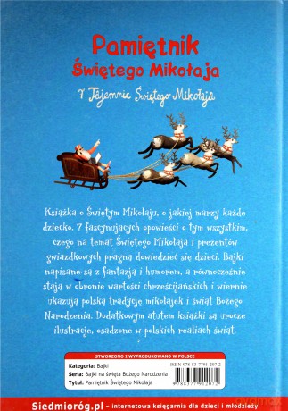 Pamiętnik Świętego Mikołaja - Adam Zabokrzycki [KSIĄŻKA]
