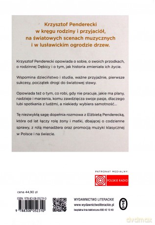 Pendereccy Saga Rodzinna - Krzysztof Penderecki [KSIĄŻKA]