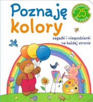Poznaję Kolory 25 Okienek [KSIĄŻKA]