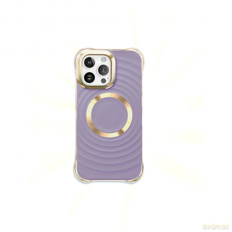 Nakładka Circle Glam Mag do iPhone 11 fioletowa