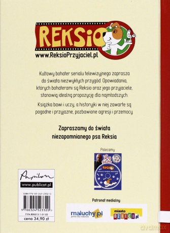 Reksio Dobranocka Wszech Czasów - Maria Szarf [KSIĄŻKA]