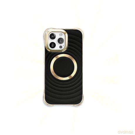 Nakładka Circle Glam Mag do iPhone 14 Plus 6,7" czarna