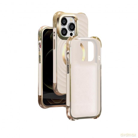 Nakładka Circle Glam Mag do iPhone 14 Pro Max 6,7" różowa