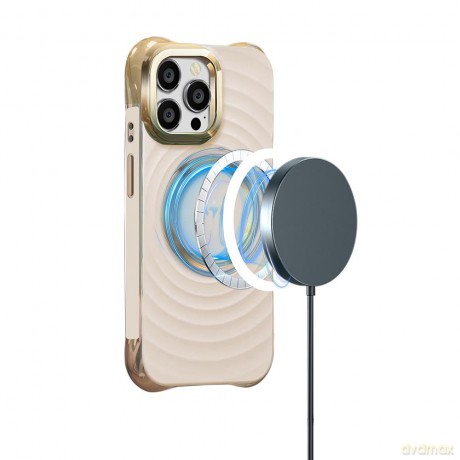 Nakładka Circle Glam Mag do Samsung Galaxy S24 różowa