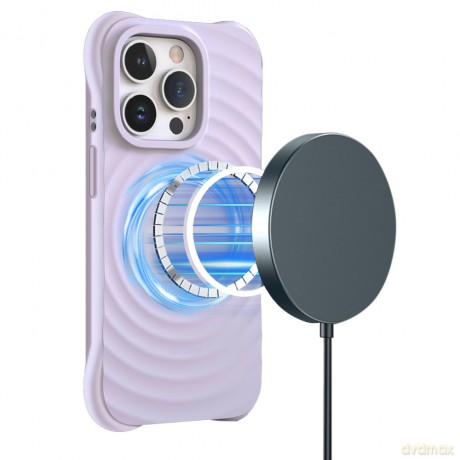 Nakładka Circle Mag do iPhone 11 jasnofioletowa